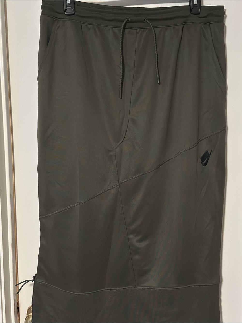 Nike Olive Drawstring Athletic Skirt - Picture 6 of 7